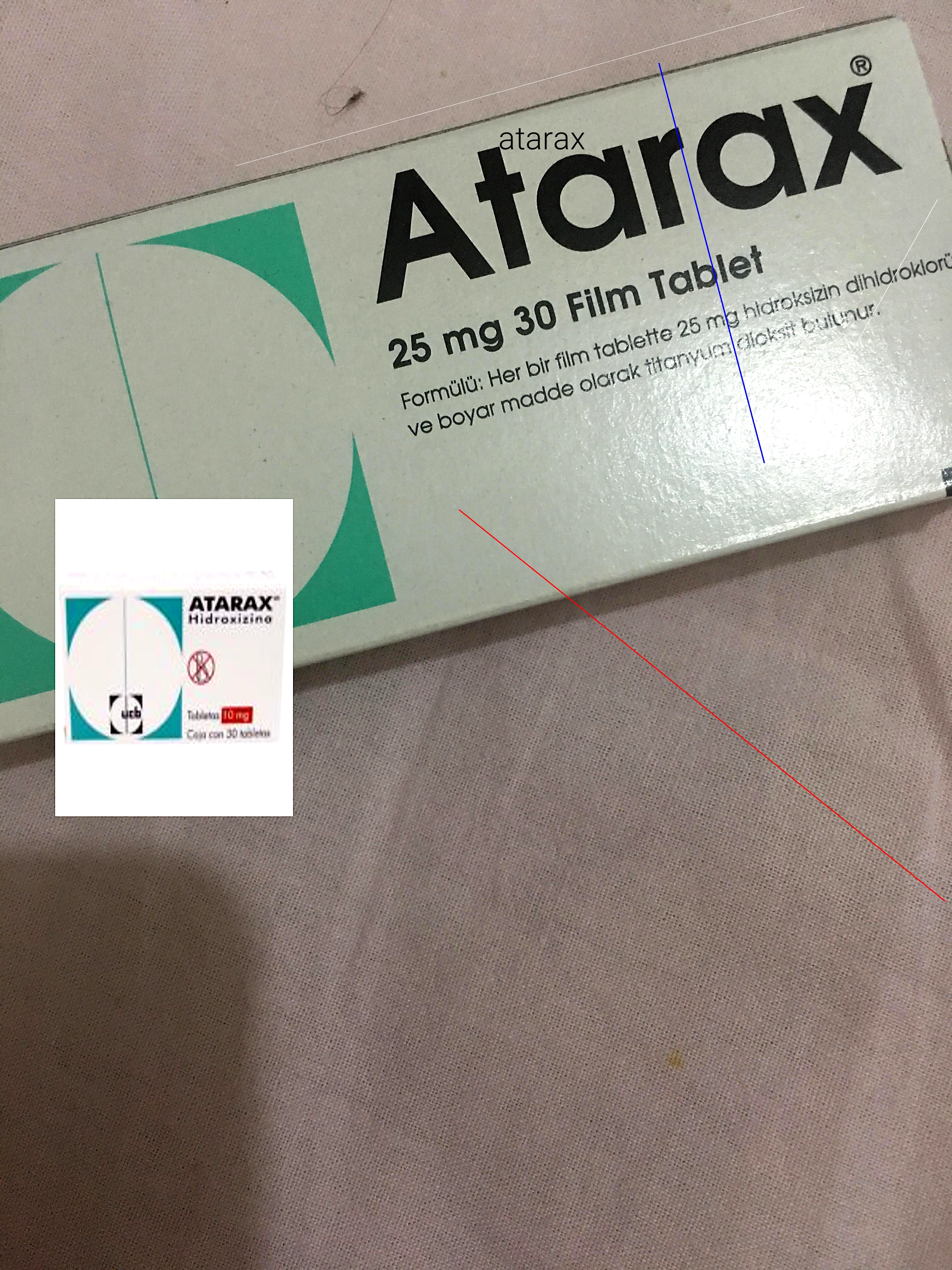 Atarax plus en pharmacie